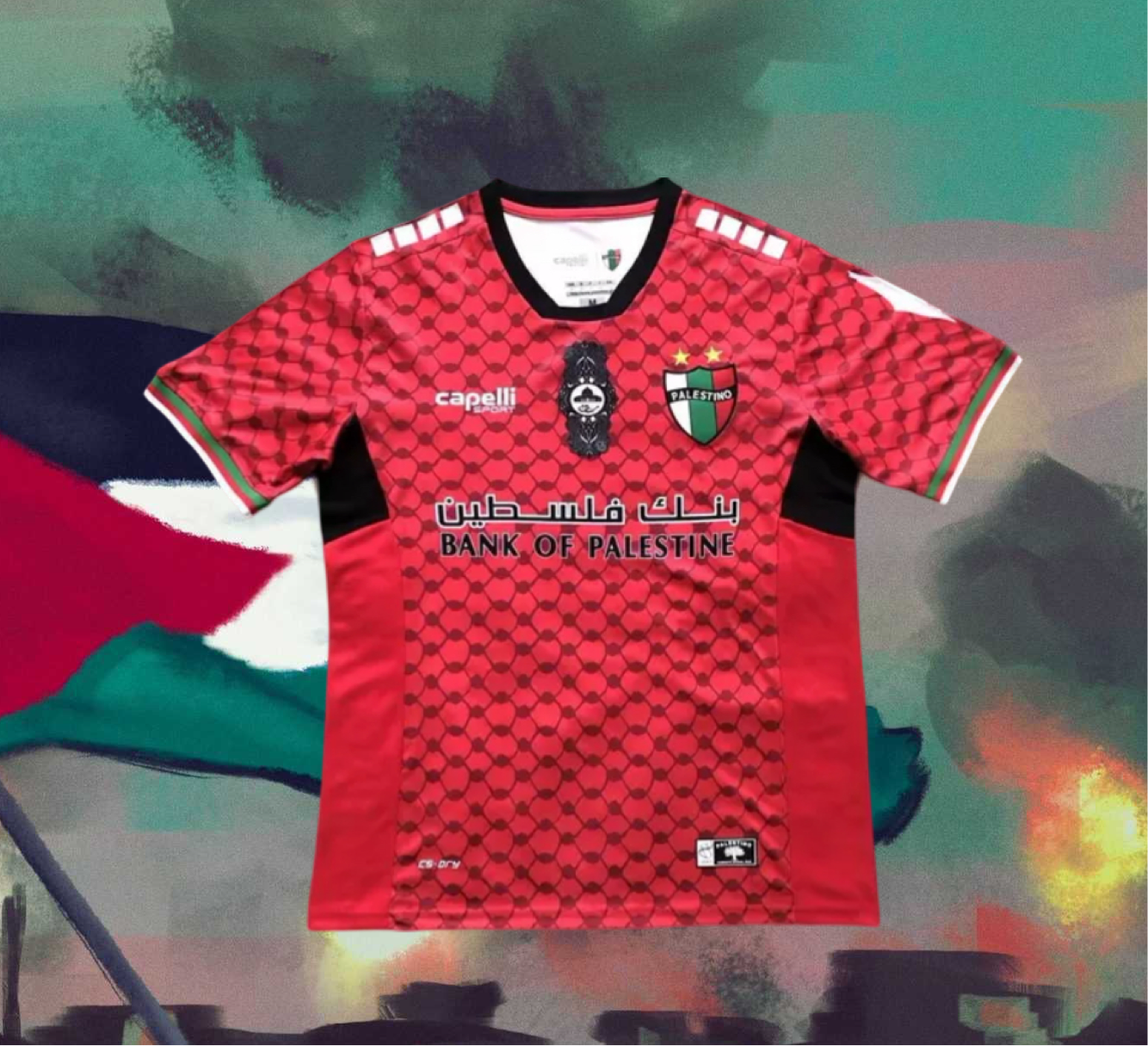 Palestino FC replica Jersey -2024 goal keeper kit