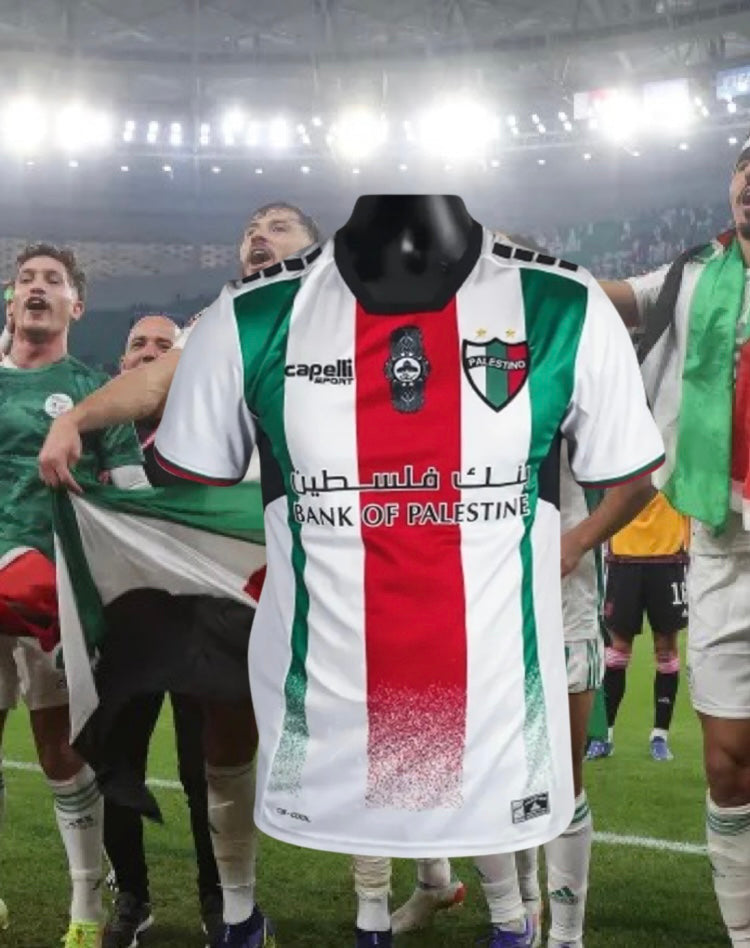 Palestino FC Replica Jersey -2024 home kit 🍉🇵🇸