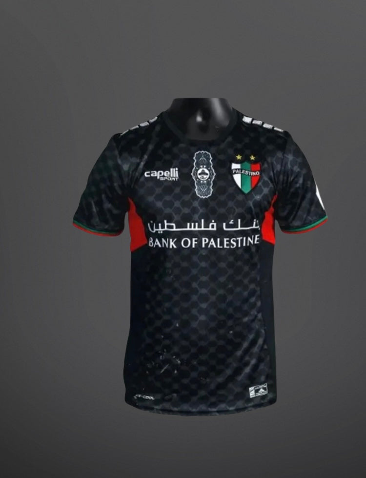 Palestino FC Replica Jersey 2024 -Black away kit 🍉🇵🇸